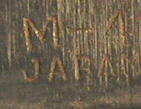Only marking on entire bayonet