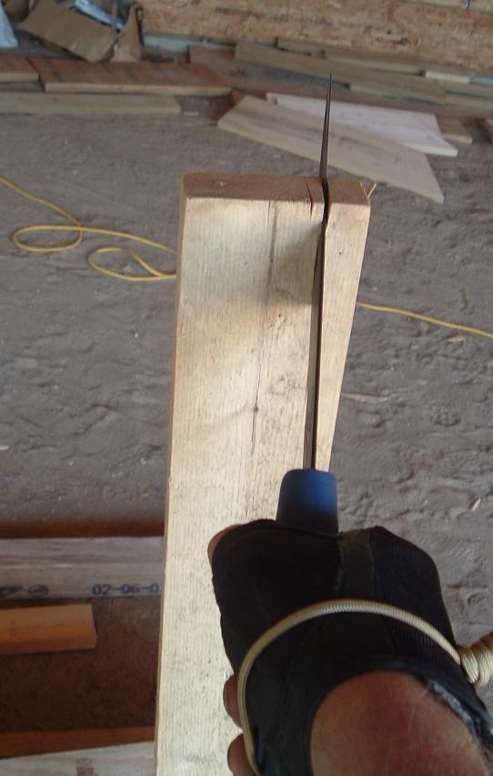 splitting two by four