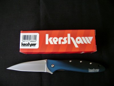 Kershaw Leek 1660BB - Open with box.JPG