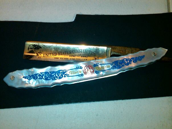 This is the one pearl handle  its 1 of 200 but has no inprint to show what one it is in the series.