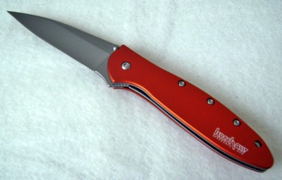 Kershaw Leek - 1660OR -- Open Mark.JPG