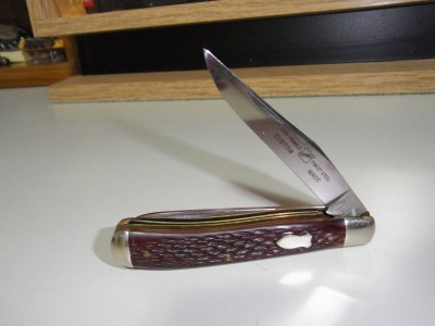 This trapper was made by Schrade for John Primble