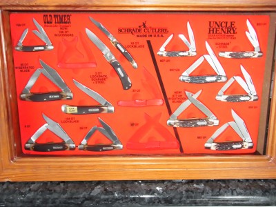The last 3 knives took some finding.