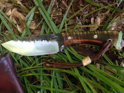 Lon Humphry drop point brute de forge - 1.jpg