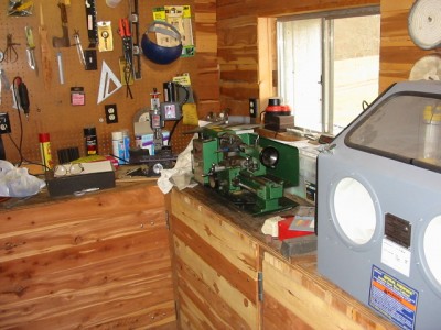 Mini mill, mini lathe, and sandblast cabinet