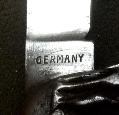 The Main Blade Back Tang Stamp.