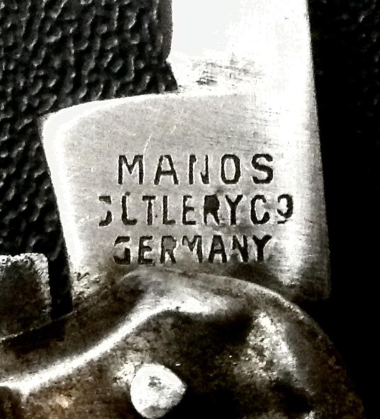 The Secondary Blade Front Tang Stamp.