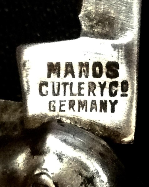 The Secondary Blade Front Tang Stamp.