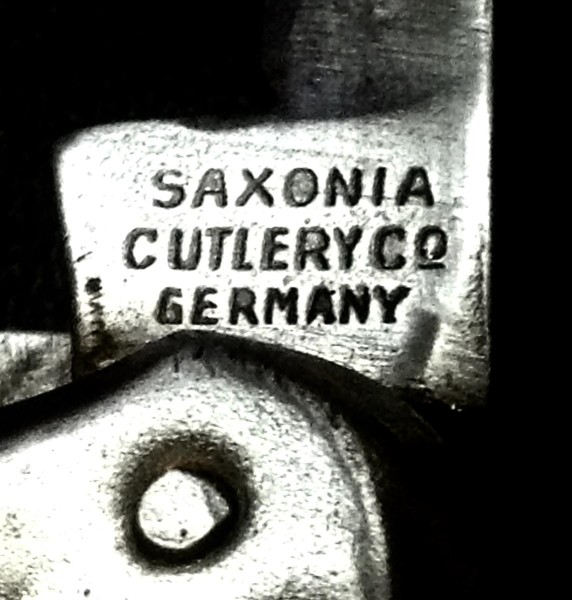 The Secondary Blade Front Tang Stamp.