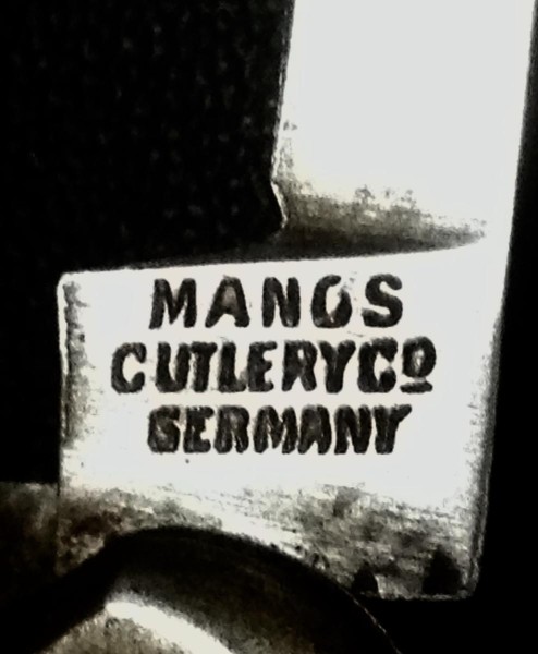 The Secondary Blade Front Tang Stamp.