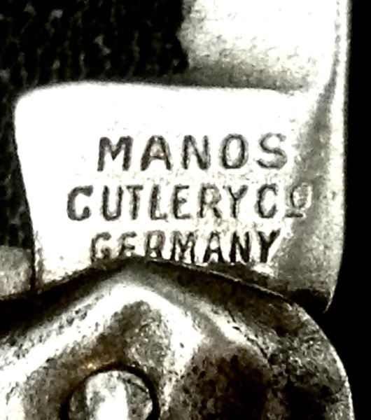 The Secondary Blade Front Tang Stamp.