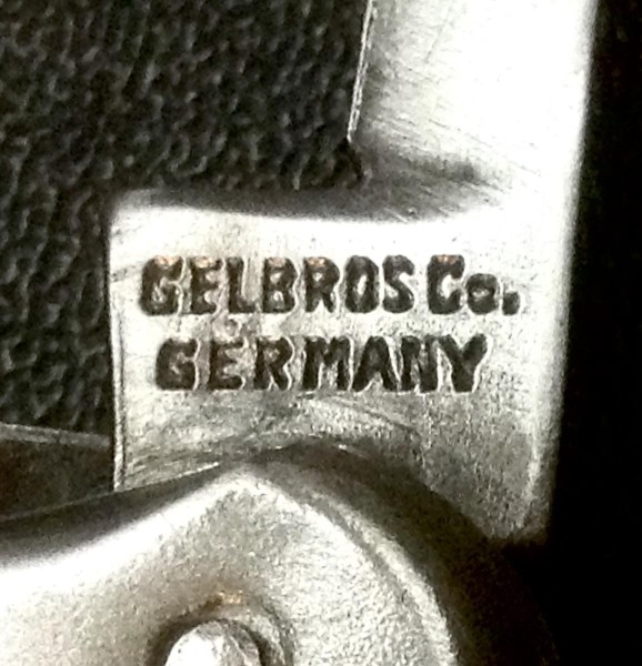 The Secondary Blade Front Tang Stamp.