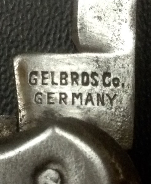 The Secondary Blade Front Tang Stamp.