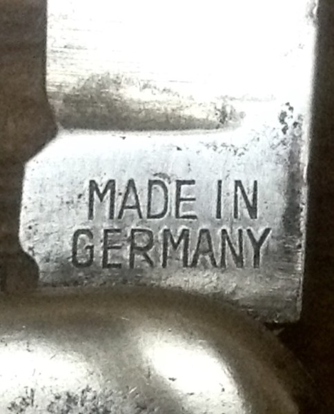 The Main Blade Front Tang Stamp.