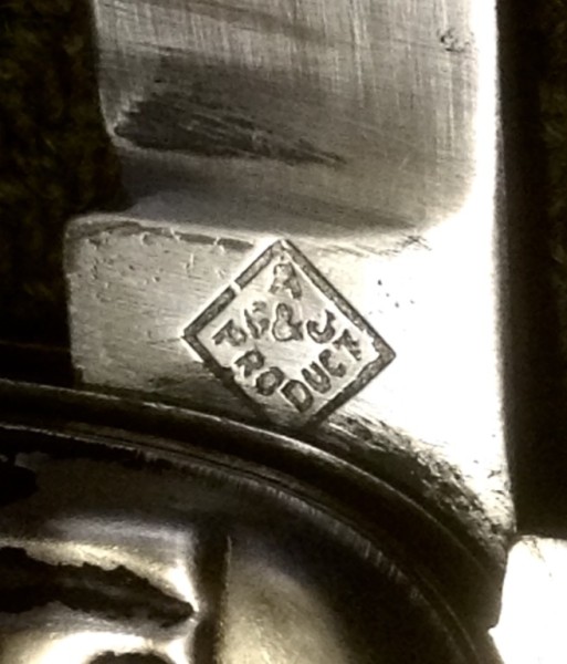 The Main Blade Front Tang Stamp.