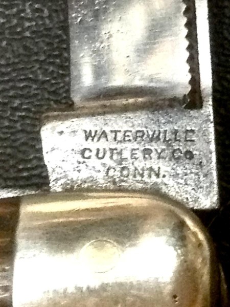 The Main Blade Front Tang Stamp.