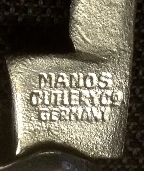 The Secondary Blade Front Tang Stamp.