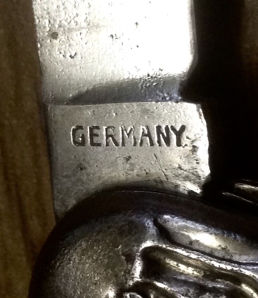 The Main Blade Back Tang Stamp.