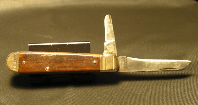 Shrade Walden tang stamp &amp; back scales - also blade conditions