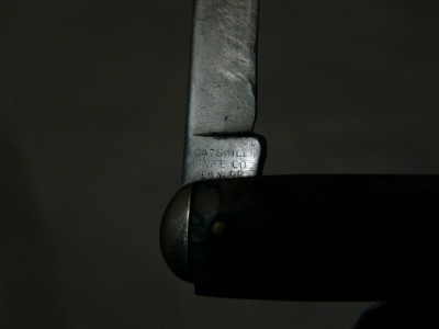 Catskill Knife Co. New York Tang Stamp (back)
