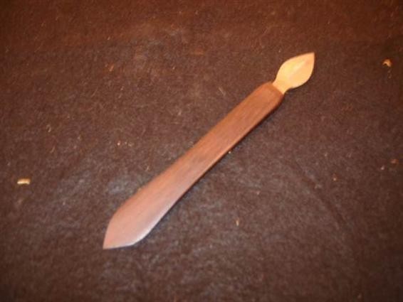 CIVIL WAR DOCTORS SCALPEL ( Bleeder) Mint condtion rosewood handle. Marked Miller Brothers C' JT Co Meriden -2.jpg