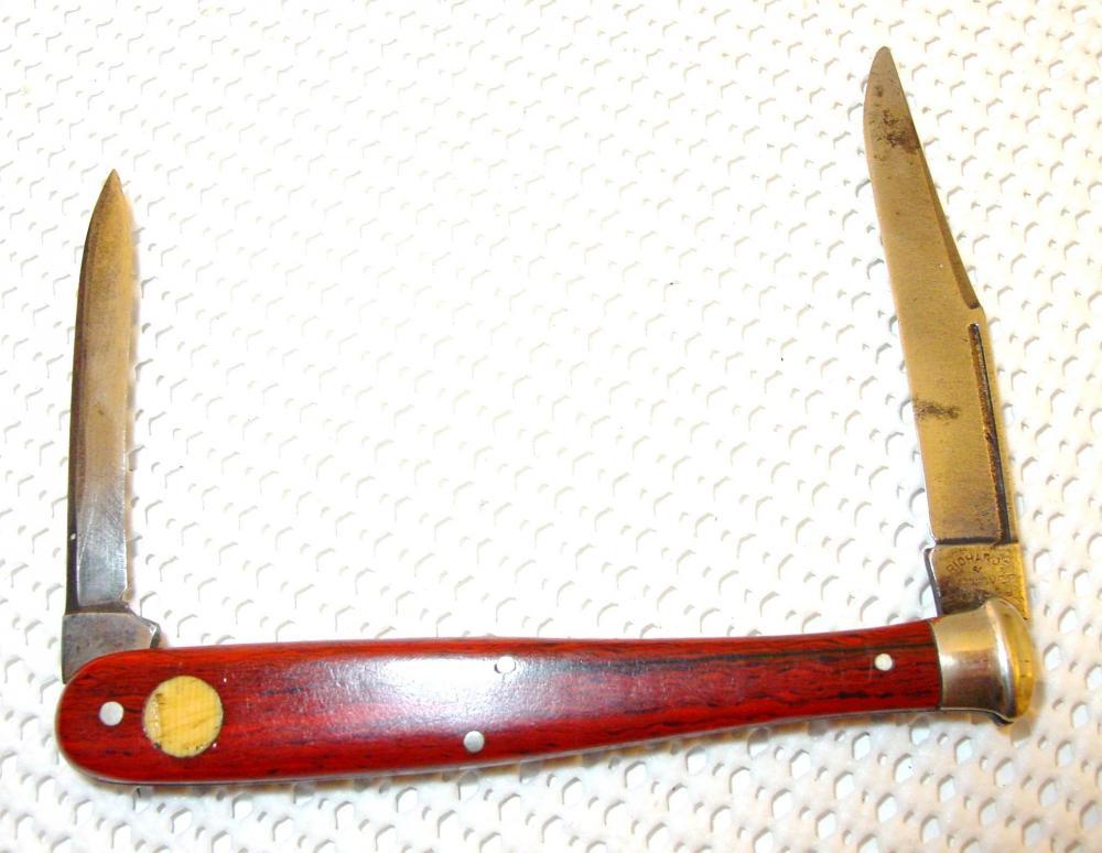 RICHARDS & CONOVER HDWE. Co, Figural Baseball Bat Knife