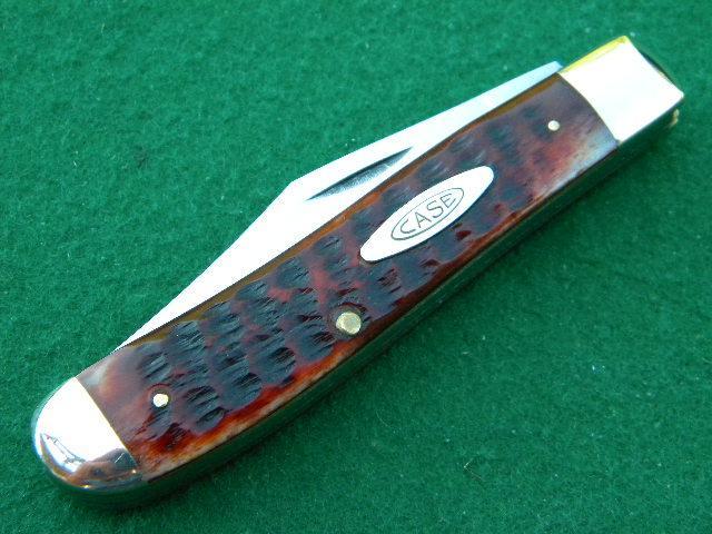 Case XX USA 10 Dot (1970) Bone 6207 Mini Trapper Knife - Mint