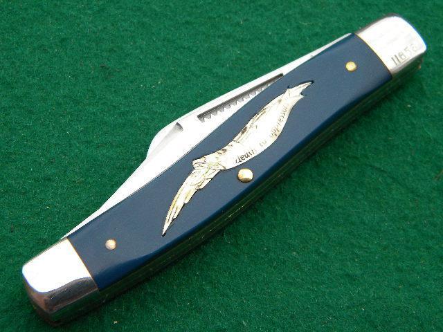 American Eagle Parker Schrade Walden Cut. E2 USA 1735 John Adams