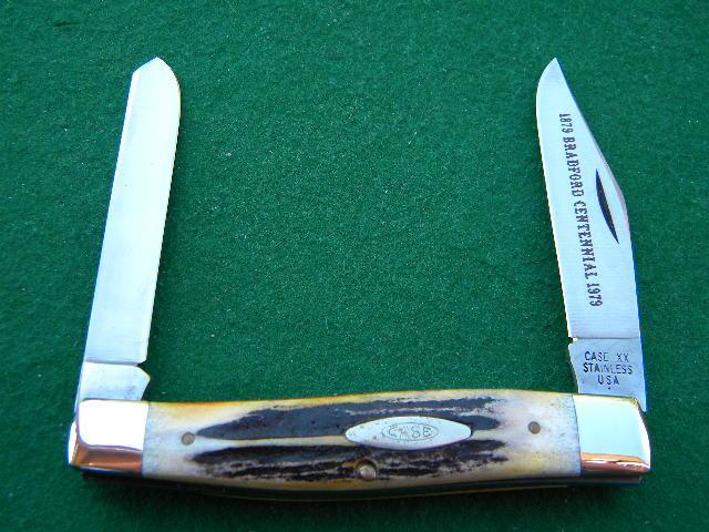 Case XX Stainless USA 1 Dot (1979) Stag 5275 SP SSP Bradford