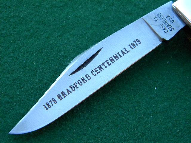 Case XX Stainless USA 1 Dot (1979) Stag 5275 SP SSP Bradford