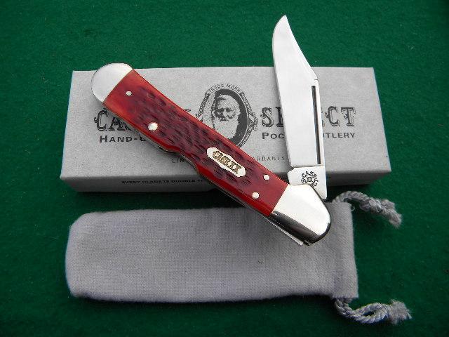 Case XX Select USA 61549 L SS Red Bone Copperlock - NIB