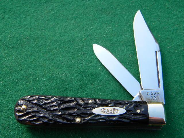 Case XX 1940-64 62031 1/2 Long Pull Rough Black Jack Knife Case XX 1940-64 62031 1/2 Long Pull Rough Black Jack Knife