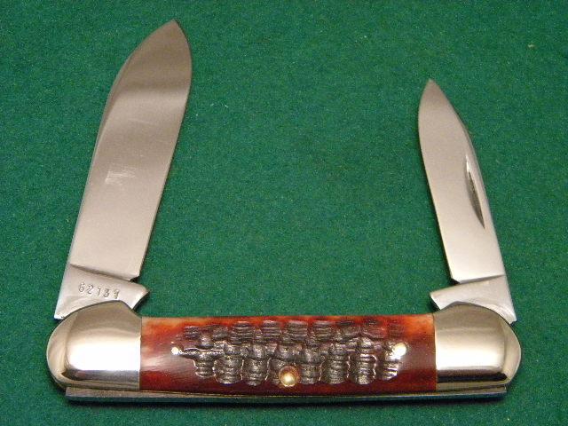 Case XX USA 1965-69 Bone 62131 Canoe Knife
