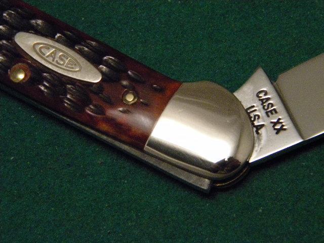 CASE 62131 Canoe 2-Blade Brown Jigged Bone 10Dot 1970