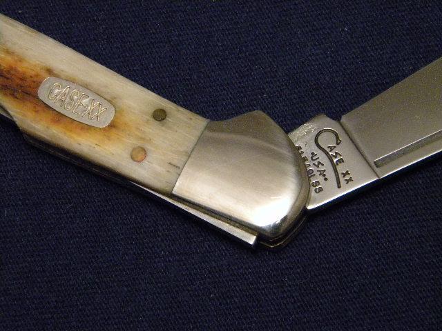 Case XX USA 1997 Smooth Molassis Bone 61549L SS Copperlock