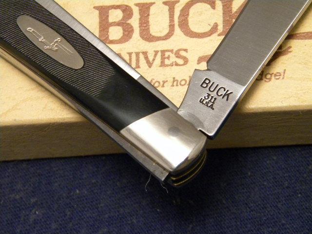 バックナイフ BUCK KNIVES　トラッパー TRAPPER　MODEL NO.311 VINTAGE BUCK 311 TRAPPER KNIFE LIGHTLY USED IN BOX PATTERN