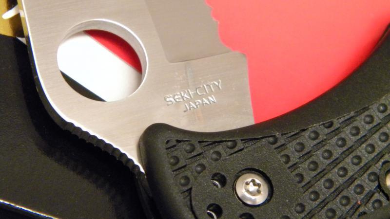 Spyderco VG-10 Seki-City Japan C10SBK Serrated Endura