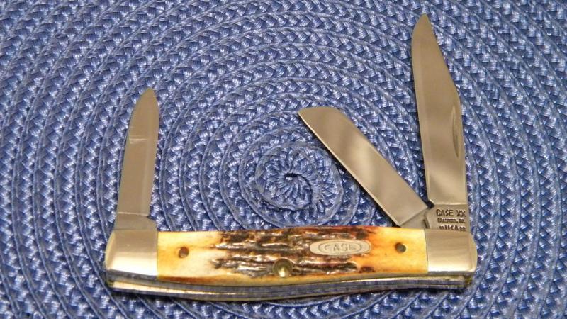Case XX Bradford, PA USA 1992 Stag 53032 SS Stockman Knife