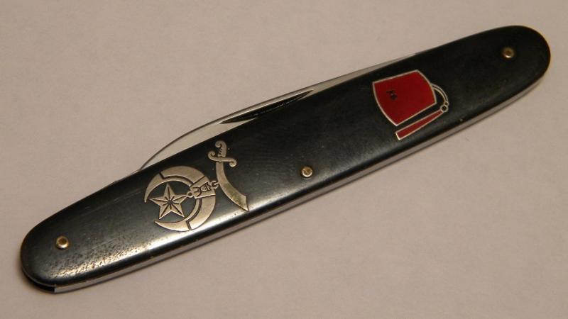 Hoffritz NY Germany Stainless Little 2 Blade Pen Knife Mason