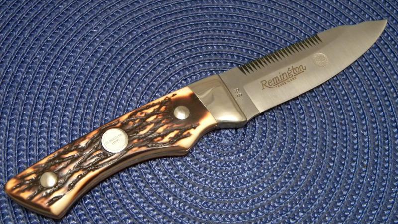 Remington UMC USA R6 Delrin Skinner Fixed Blade Sheath Knife
