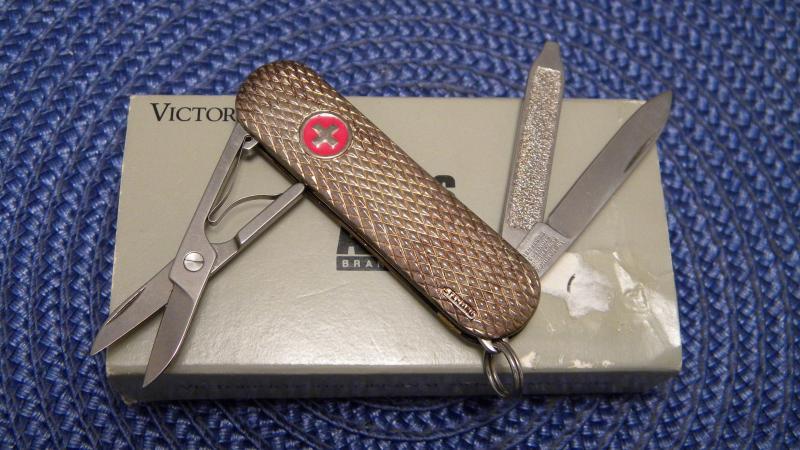 Victorinox Switzerland Stainless Rostfrei Classic Sterling Silver