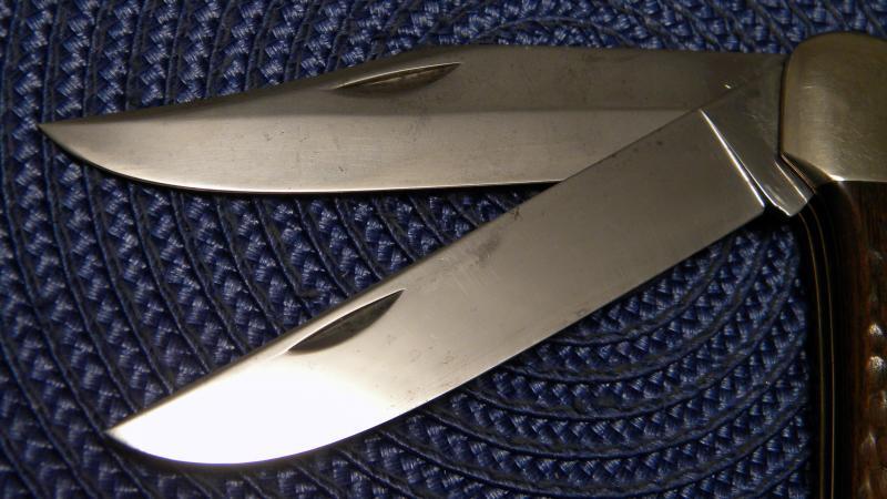 ｈｊ佐様⑅/19 CASE XX 6.5265 2 BLADE FOLDING HUNTER BONE STAG HANDLES