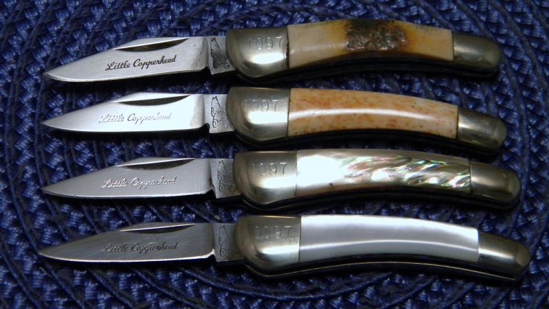 Frost Cutlery Surgical Steel Japan Little Copperhead Knife