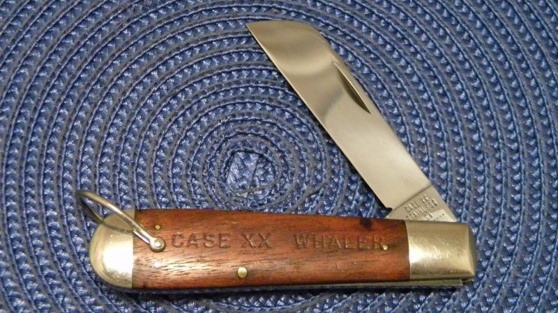 Case XX Stainless USA 9 Dot (1971) Wood 1199 SH R Whaler Knife