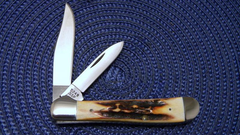 Case XX Stainless USA 1 Dot (1979) Bradford Centennial Stag 5249