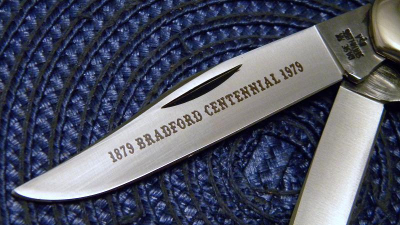 Case XX Stainless USA 1 Dot (1979) Bradford Centennial Stag 5249