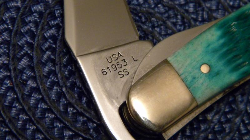 Case XX USA 2011 Sea Green Bone 61953 L SS Limited Edition