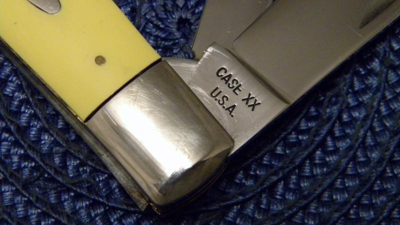 Case XX USA 1965-69 Flat Yellow 3299 1/2 Jack Knife