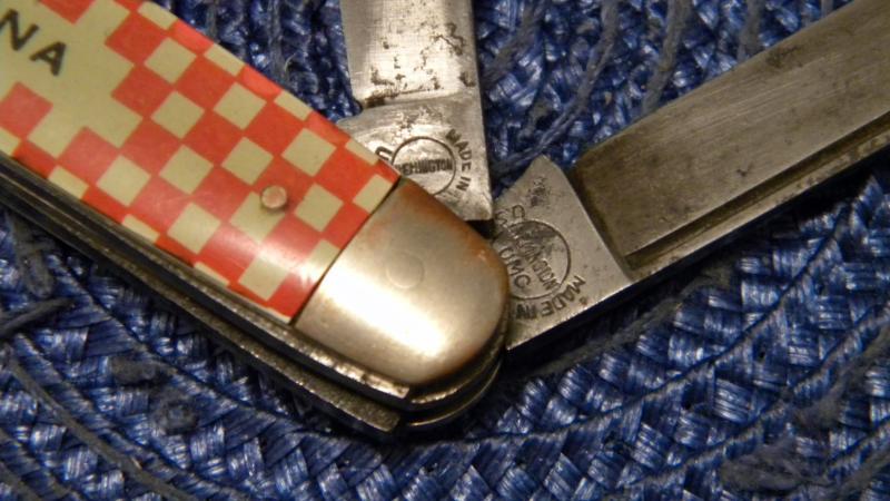 Remington UMC Made in USA Purina 4 Blade Punch Knife