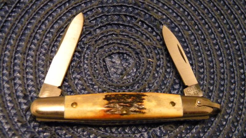Case XX USA 10 Dot (1980) Stag 05263 R SSP Pen Knife